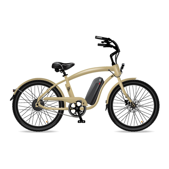 Electric Bike Company X Quick Start Manual