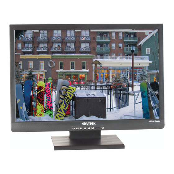 Vitek VTM-LCD220P Manual
