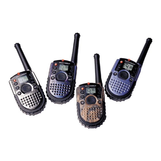 Motorola TalkAbout TA280 User Manual