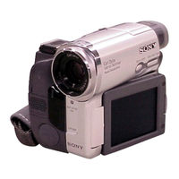 Sony Handycam DCR-HC15E Service Manual