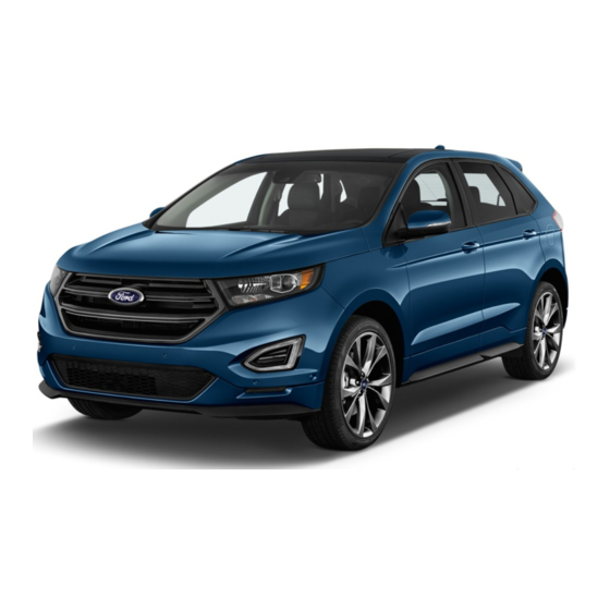 Ford Edge 2016 Manuals