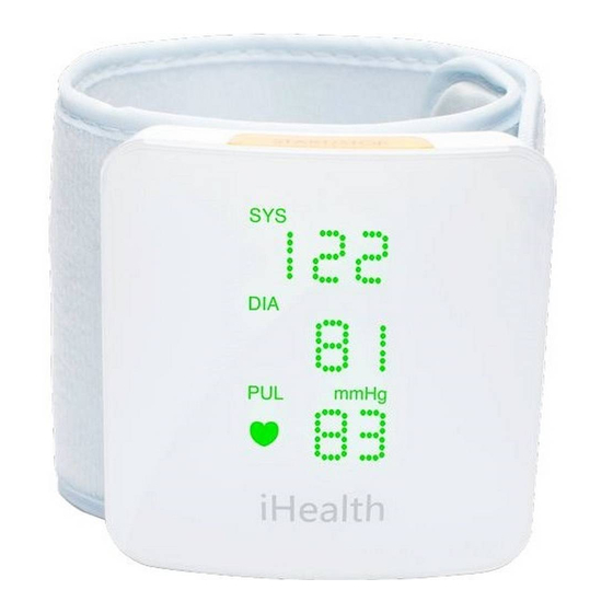 iHealth BP7S Quick Start Manual