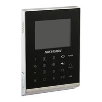 Hikvision DS-K1T105 Series User Manual