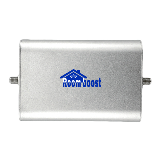 Room boost HT2018001 Quick Start Manual