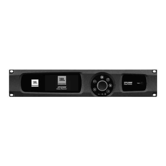 Harman JBL CPi2000 User Manual