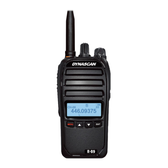Dynascan PMR-446 Instruction Manual
