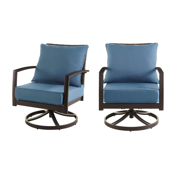HAMPTON BAY WHITFIELD 3022-CM4-SW Use And Care Manual