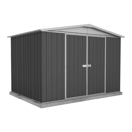 ABSCO SHEDS 30222RK Manual