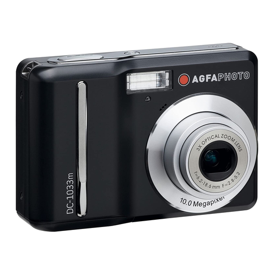 AgfaPhoto DC-1033m Quick Manual