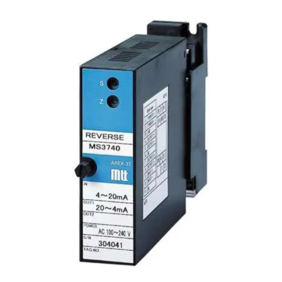 MTT MS3740 User Manual
