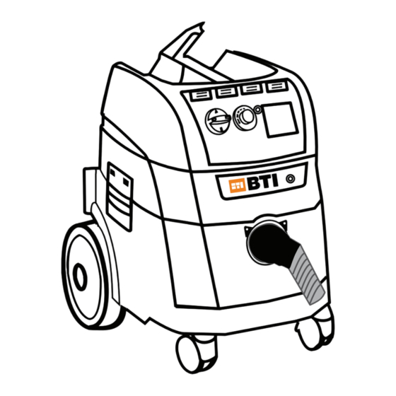 BTI NTS 20 A-M-P Operating Instructions Manual