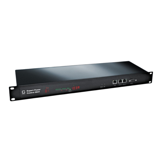 GÜDE Expert Power Control 8041 Series Manual