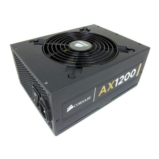 CORSAIR AX1200 Manuals