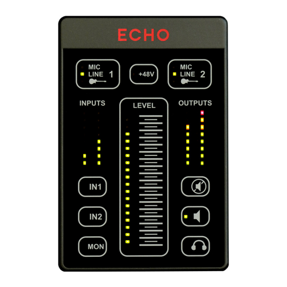Echo Audio 2 User Manual