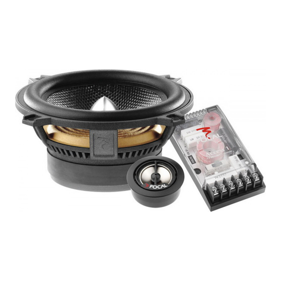 Focal ACCESS 130A1 SG User Manual