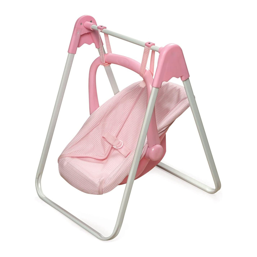 Badger Basket Play Swing with Carrier Seat 01550 Assembly Instructions