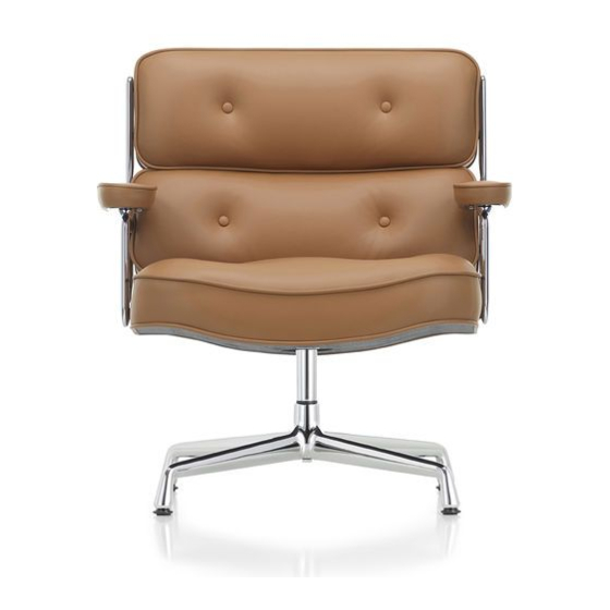 VITRA Lobby Chair Instructions For Use Manual
