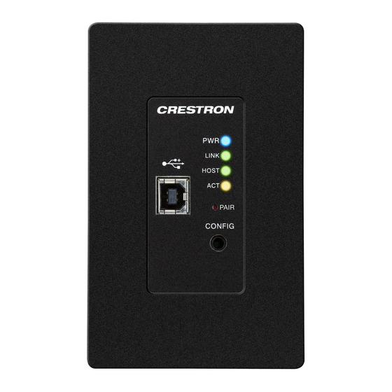 Crestron DM-NUX-L2-1G Quick Start Manual
