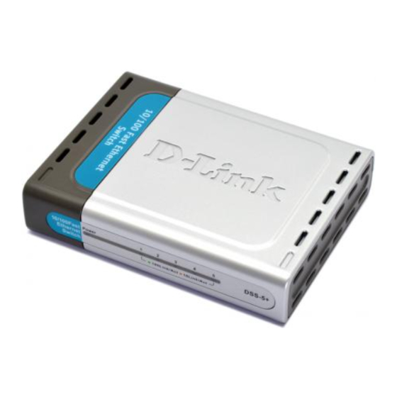 D-link DSS-5+ Manuals