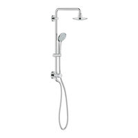 Hans Grohe Raindance Select S Showerpipe 240 1jet PowderRain 27867000 Instructions For Use/Assembly Instructions
