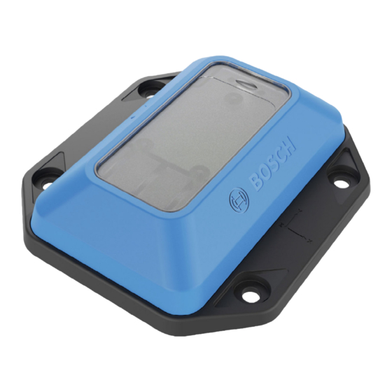 Bosch TDL 110 Manual