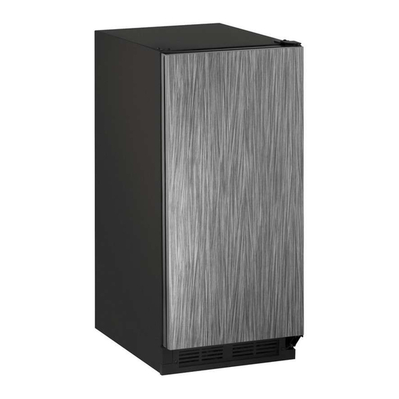 U-Line U-CLR1215INT-00B User Manual & Service Manual