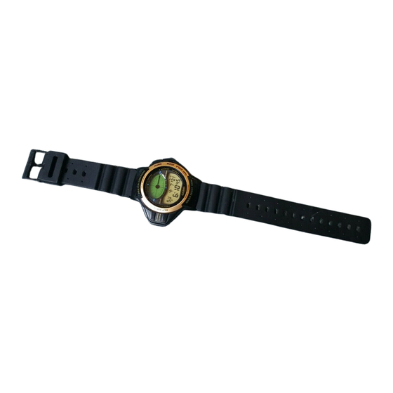 Casio QW-1044 Manual