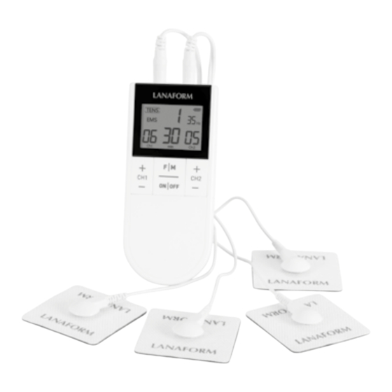 Lanaform Physio Stim User Manual