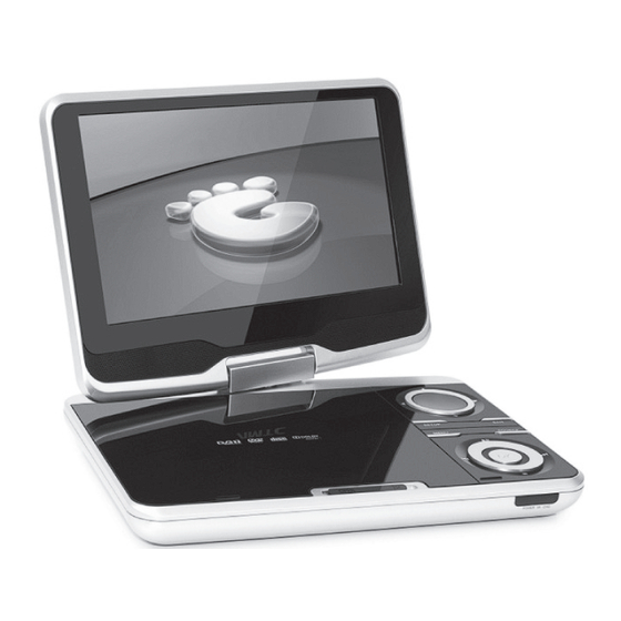 Fluid 1601507A Portable DVD Player Manuals