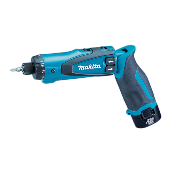 Makita DF010D Instruction Manual