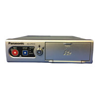 Panasonic AG-CPD15P Operating Instructions Manual