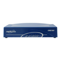 OneAccess ONE100D/M Installation Manual