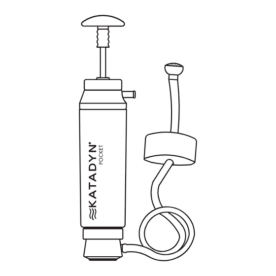 Katadyn 8013618 Instruction Manual