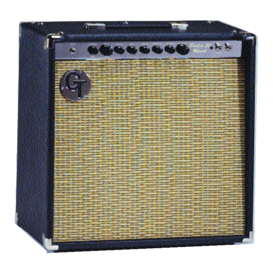 Groove Tubes Soul-o 50 Operator's Manual