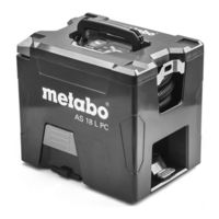 Metabo AS 18 L PC Operating Instructions Manual