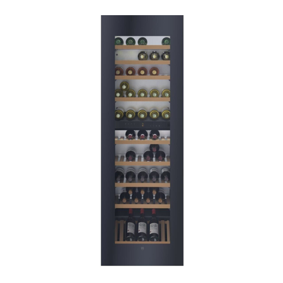 V-ZUG WineCooler V6000 Operating Instructions Manual