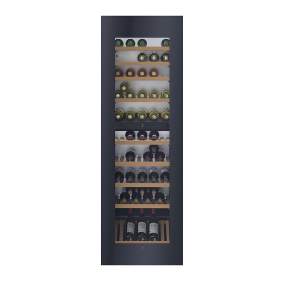 V-ZUG WineCooler V6000 Installation Instructions Manual