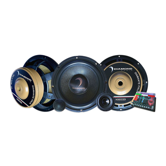 Diamond Audio HEX Diamante Italia Instruction Manual
