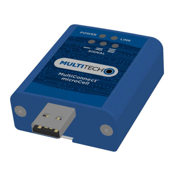 Multitech MultiConnect microCell User Manual