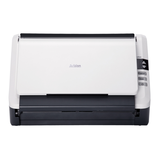 Avision FL-1011S User Manual