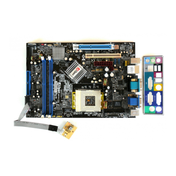 AOpen UX4SG-1394 Manual