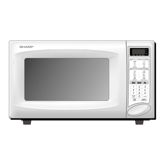 Sharp R-340F Operation Manual And Cooking Manual