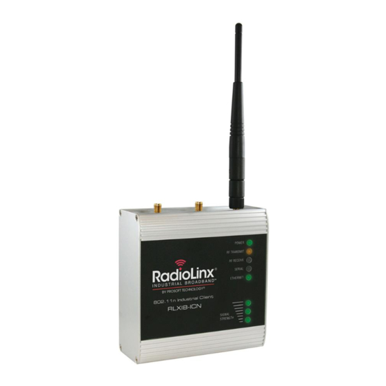 ProSoft Technology RadioLinx RLXIB-ICN User Manual
