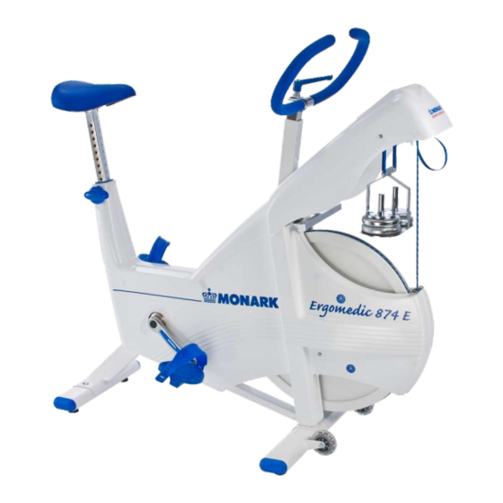 Monark 874 E User Manual