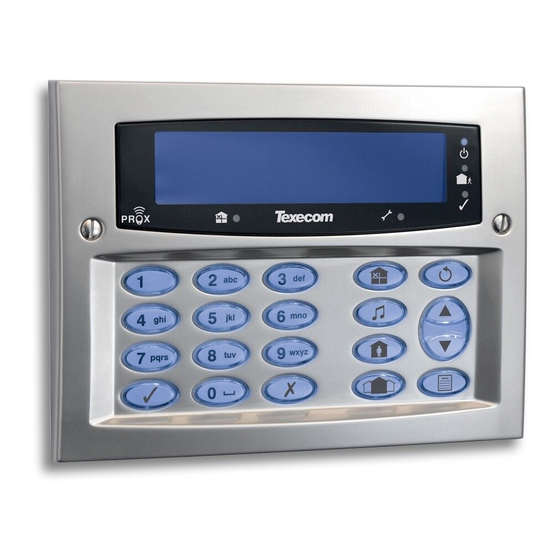 Texecom INS555-3 User Manual