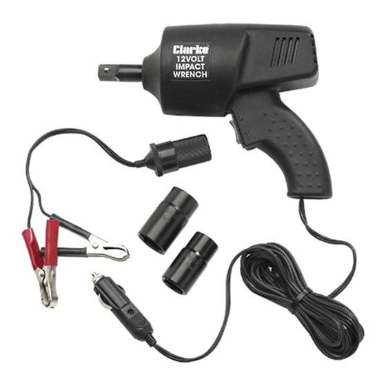 Clarke CIR13C Operating & Maintenance Instructions