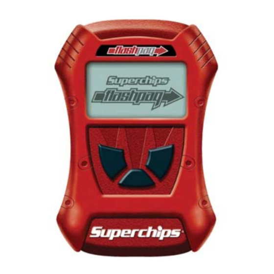 Superchips Flashpaq 2805 Programming Instructions Manual