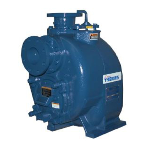 GORMAN-RUPP PUMPS T4A61S-B Motor Pump Manuals