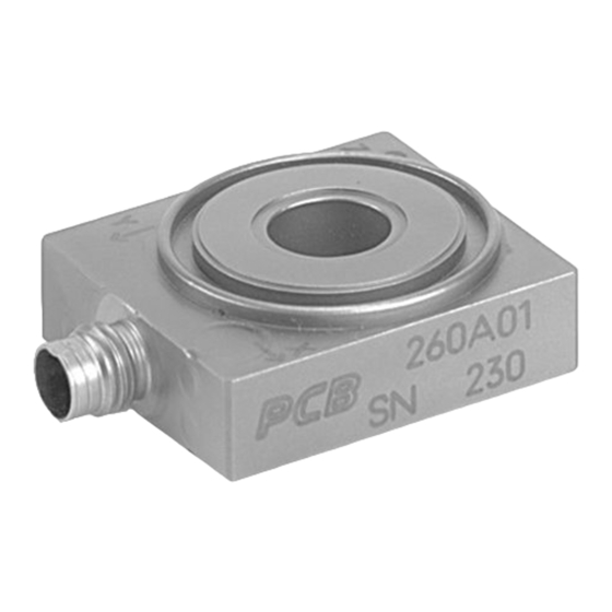 PCB Piezotronics 260M21 Installation And Operating Manual