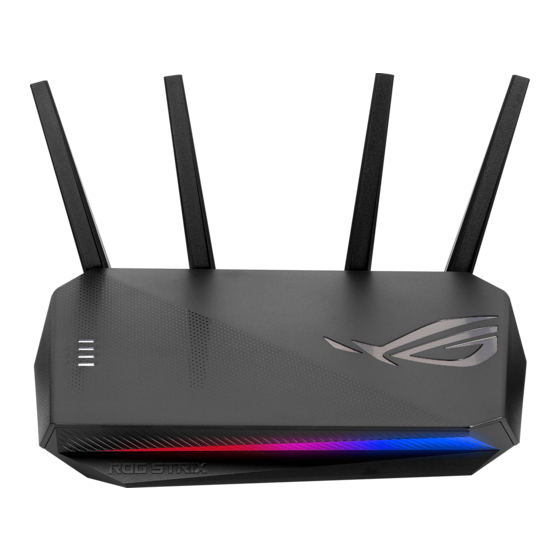 Asus ROG Strix GS-AX5400 Quick Start Manual
